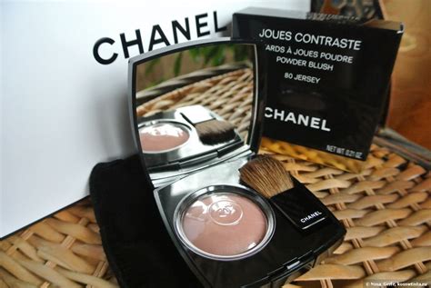 chanel joues contraste 80 jersey|joues contraste blush powder.